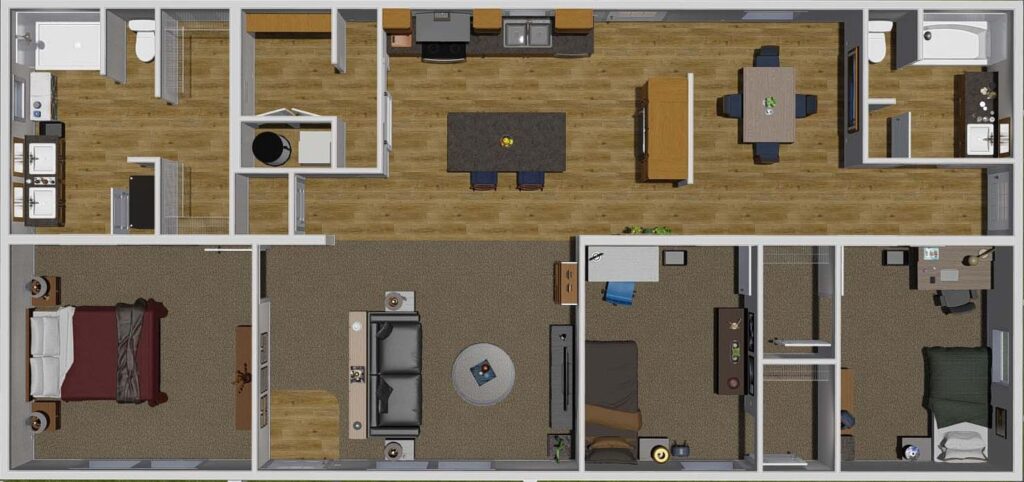 Gilbert modular homes, RV and mobile combo, drywall, dbbfeaedfea, affordability, utilities