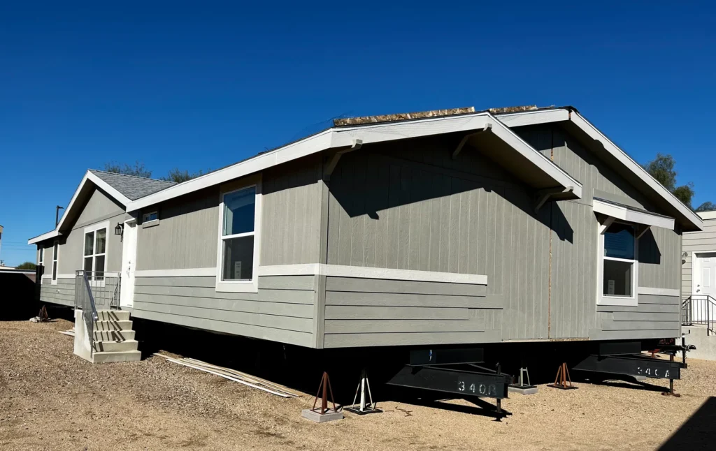 RV and mobile combo, Phoenix mobile homes, storage, septic, cavco phoenix mountain ridge manufactured homes, warranty‑service