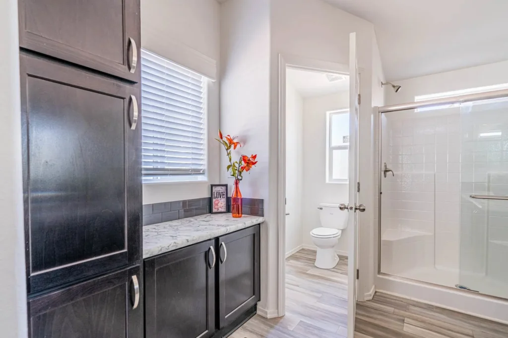 delivery, land‑home, cavco phoenix westin porch manufactured homes, swimming pool community, on‑site management, drywall