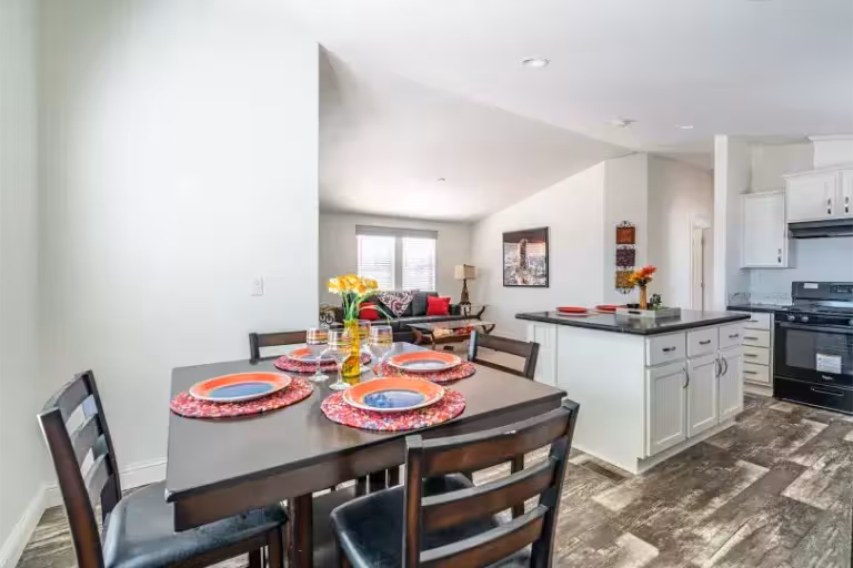 Durango Porch Homes Series, tape and texture, smart‑home, new mobile homes, escrow, move‑in‑ready